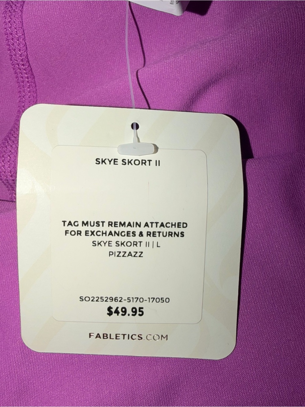 NWT Fabletics Skye Short II Pizzazz Size L - Picture 6 of 6